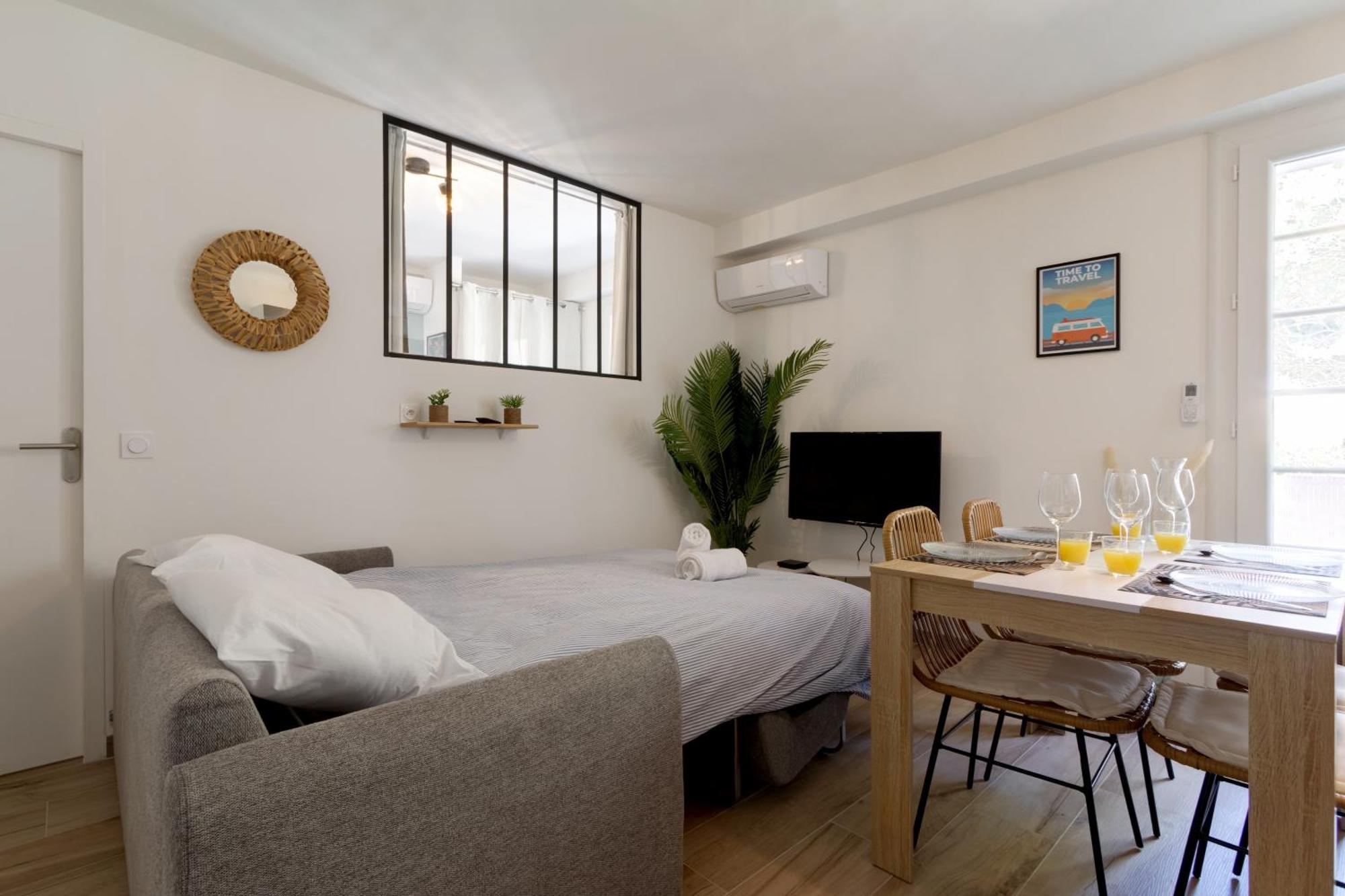 Apartamento 016- T2 Tropisme, 1 Chambre,clim,wifi,parking