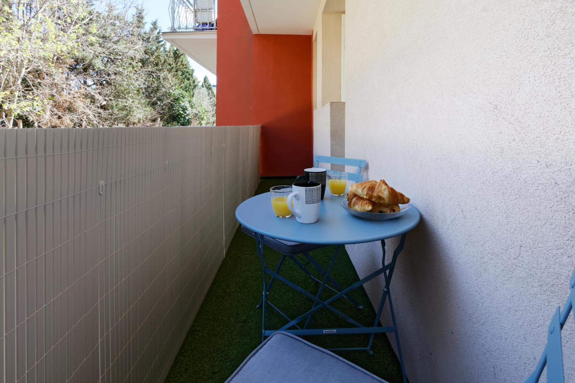 016- T2 Tropisme, 1 Chambre,clim,wifi,parking Montpellier