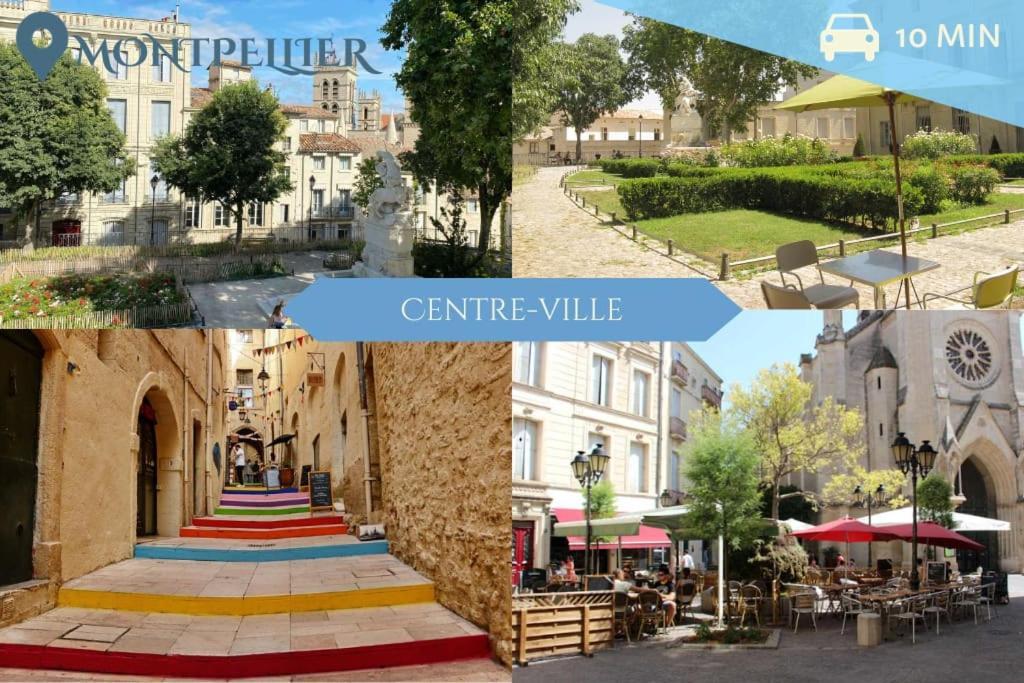 016- T2 Tropisme, 1 Chambre,clim,wifi,parking Montpellier