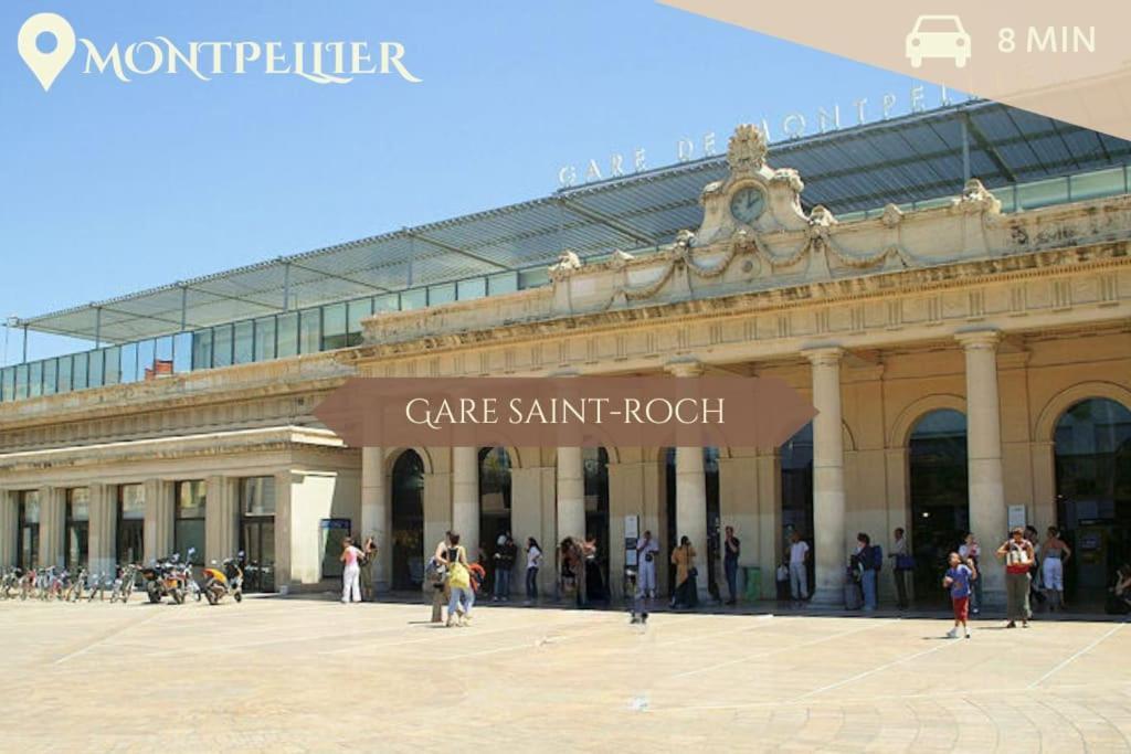 016- T2 Tropisme, 1 Chambre,clim,wifi,parking * Montpellier