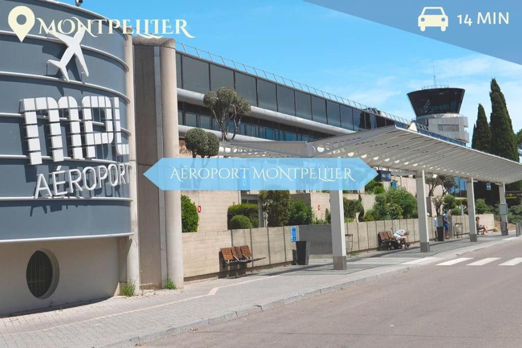 Apartamento 016- T2 Tropisme, 1 Chambre,clim,wifi,parking Montpellier